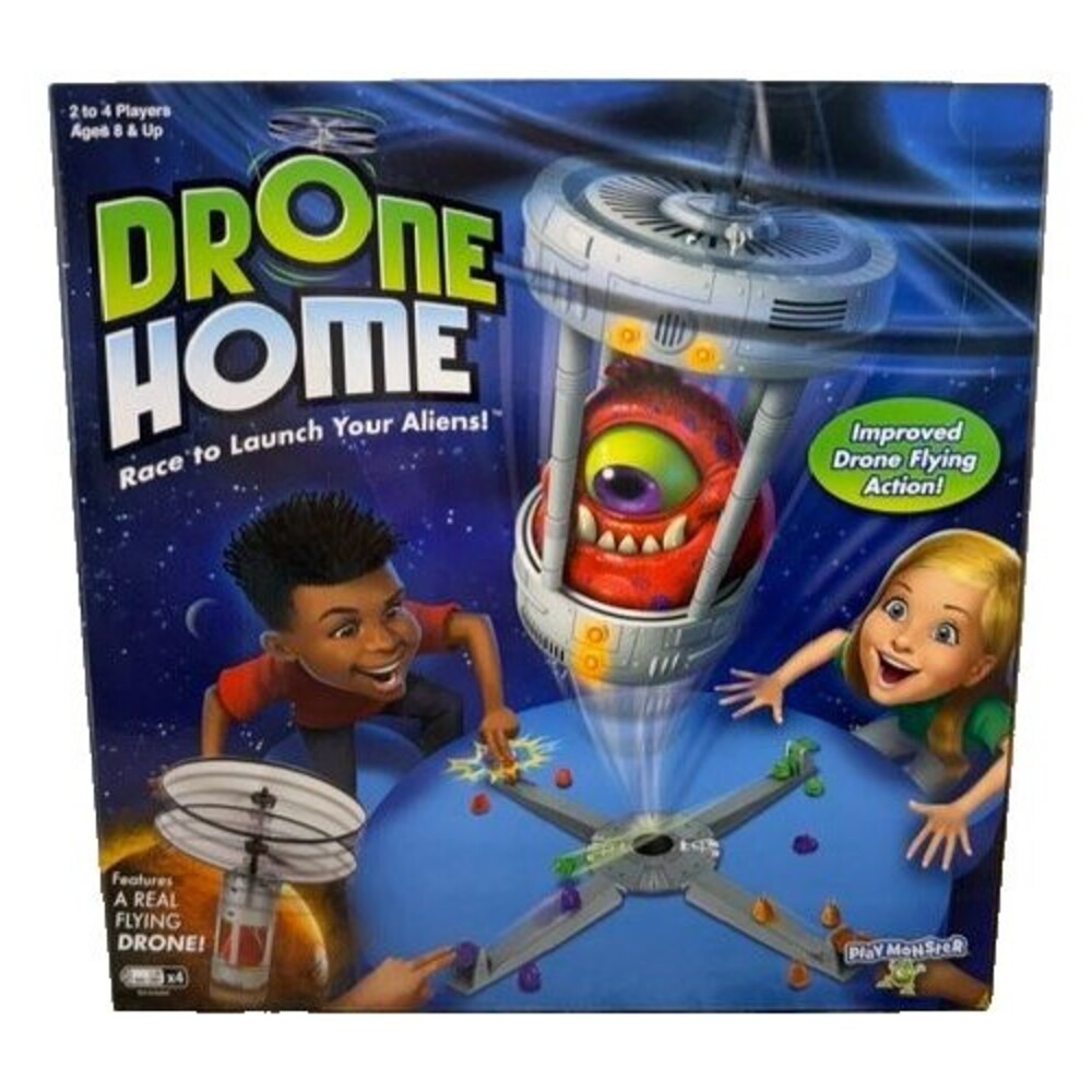 Drone Home Game Race to Launch Your Aliens! Play Monster New Sealed